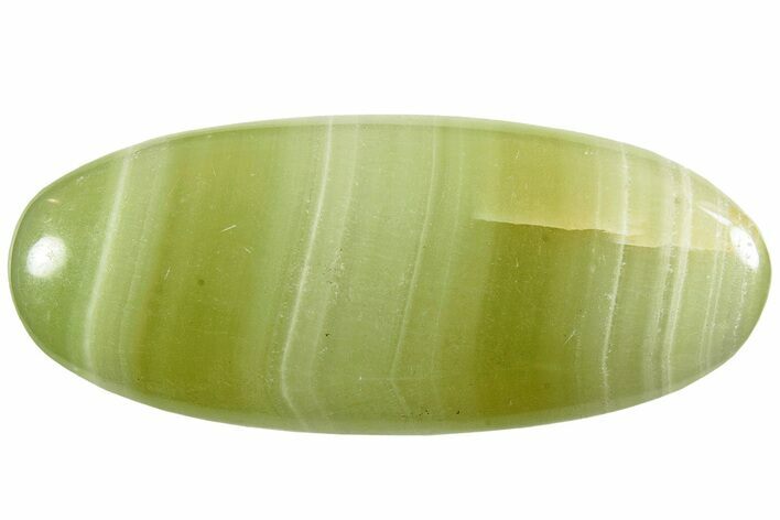 Polished, Green (Jade) Onyx Palm Stone - Afghanistan #223994